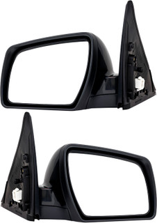 2010-2011 Kia Soul Side View Door Mirror , Power Glass , Non-Heated , Paintable - Driver and Passenger Side