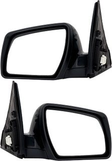 2012-2013 Kia Soul Side View Door Mirror , Power Glass , Non-Heated , Paintable - Driver and Passenger Side