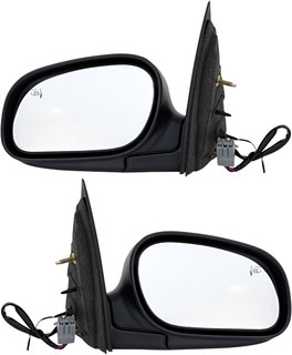 2003-2008 Mercury Grand Marquis Side View Door Mirror , Power Glass , Heated , Paintable - Driver and Passenger Side