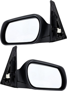 2004-2009 Mazda 3 Side View Door Mirror , Power Glass , Heated , Paintable - Driver and Passenger Side