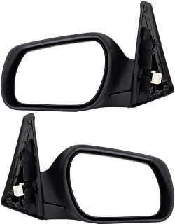 2004-2009 Mazda 3 Side View Door Mirror , Power Glass , Non-Heated , Paintable - Driver and Passenger Side