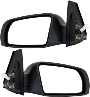 2010-2013 Nissan Altima Coupe Side View Door Mirror , Power Glass , Non-Heated , Paintable , Turn Signal - Driver and Passenger Side