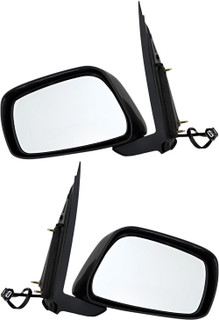 2009-2010 Nissan Xterra Side View Door Mirror , Power Glass , Non-Heated , Paintable - Driver and Passenger Side