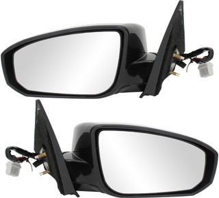 2004-2005 Nissan Maxima Side View Door Mirror , Power Glass , Heated , Paintable , Memory , Power Folding - Driver and Passenger Side