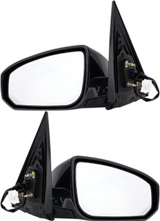 2004-2008 Nissan Maxima Side View Door Mirror , Power Glass , Non-Heated , Paintable - Driver and Passenger Side