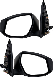 2013-2019 Nissan Sentra Side View Door Mirror , Power Glass , Heated , Paintable , Turn Signal - Driver and Passenger Side