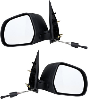 2012-2014 Nissan Versa Sedan S Side View Door Mirror , Non-Powered , Non-Heated , Textured - Driver and Passenger Side