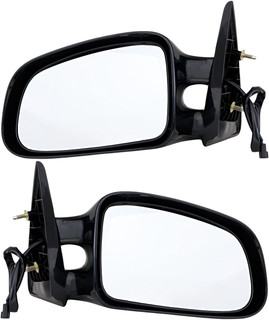 1999-2002 Pontiac Grand Am GT Side View Door Mirror , Power Glass , Non-Heated , Paintable - Driver and Passenger Side