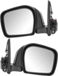 2000-2002 Toyota 4Runner Side View Door Mirror , Power Glass , Non-Heated , Gloss - Driver and Passenger Side