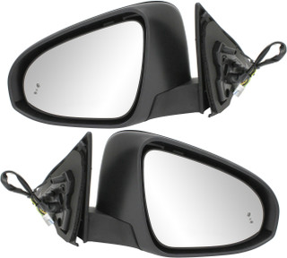 2012 Toyota Camry XLE Side View Door Mirror , Power Glass , Heated , Paintable , Blind Spot Detection - Driver and Passenger Side