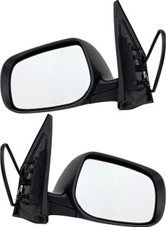 2009-2013 Toyota Corolla Side View Door Mirror , Power Glass , Non-Heated , Paintable - Driver and Passenger Side