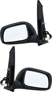 2004-2009 Toyota Prius Side View Door Mirror , Power Glass , Heated , Paintable - Driver and Passenger Side