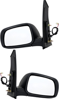2008-2009 Toyota Prius Side View Door Mirror , Power Glass , Non-Heated , Paintable - Driver and Passenger Side