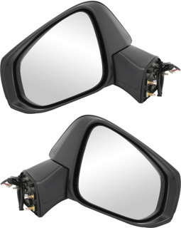 2019-2021 Toyota RAV4 Side View Door Mirror Japan Built , Power Glass , Non-Heated , Textured - Driver and Passenger Side