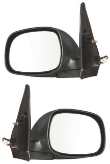2003-2006 Toyota Tundra Double Cab Limited Side View Door Mirror , Power Glass , Heated , Paintable - Driver and Passenger Side