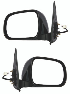 2005-2011 Toyota Tacoma Side View Door Mirror , Power Glass , Non-Heated , Paintable - Driver and Passenger Side