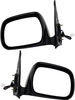 2005-2011 Toyota Tacoma Side View Door Mirror , Power Glass , Non-Heated , Paintable - Driver and Passenger Side