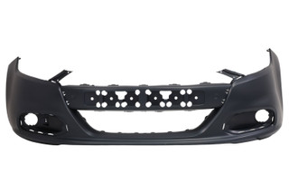 For 2013-2016 Dodge Dart Front Bumper Cover Primed, Without Tow Hook Hole