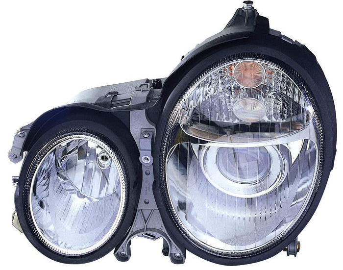 2002 Mercedes-Benz E430 Headlight Set Halogen Pair Driver and Passenger Side