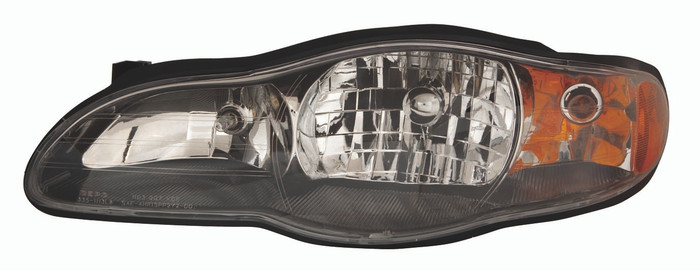 2001 Chevrolet Monte Carlo Headlight Set Halogen Black Housing Pair Driver and Passenger Side 2001 Chevrolet Monte Carlo Headlight Set Halogen Black Housing Pair Driver and Passenger Side