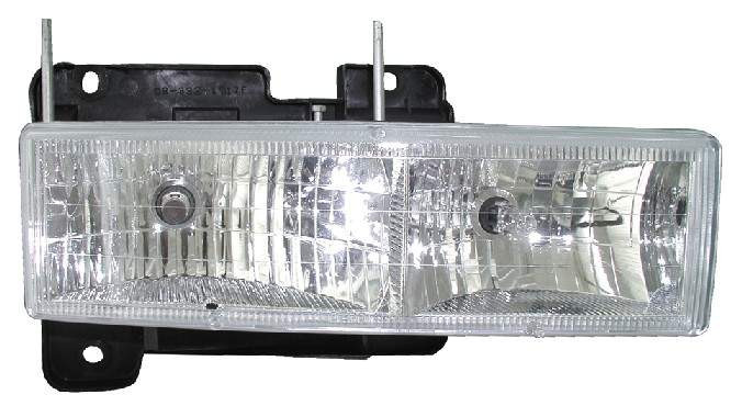 1995 Chevrolet K1500 Headlight Set Halogen Pair Driver and Passenger Side