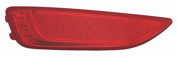 2012 Hyundai Accent Bumper Reflector Rear Left Driver Side