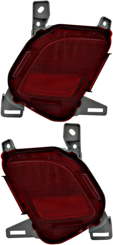 2016 Toyota Highlander Rear Reflectors - Driver Left and Passenger Right Side