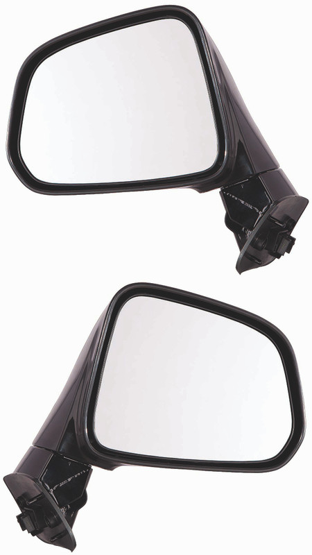 2009 Saturn Vue Hybrid Side Door View Mirror Power Operated Heated Folding Pair Set Left Driver and Passenger Right Side