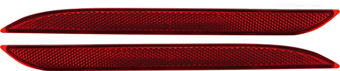 2017 Ford Mustang Rear Reflectors - Driver Left and Passenger Right Side