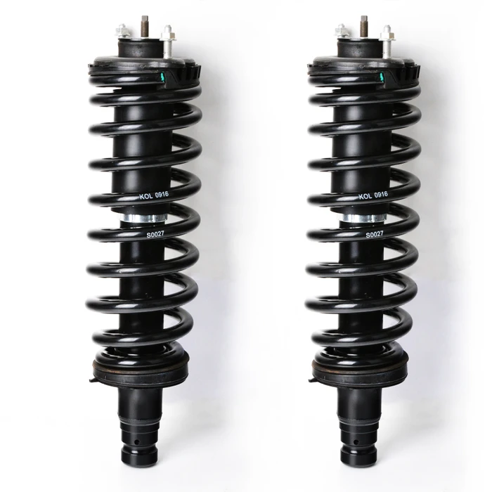 2008 Saab 97X Front Pair Complete Struts Spring Assembly