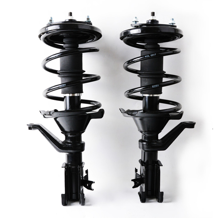 2002 Honda Civic Front Pair Complete Struts Spring Assembly
