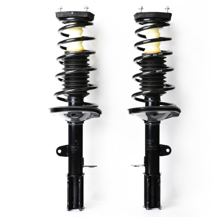 1996 Toyota Corolla Rear Pair Complete Struts Spring Assembly