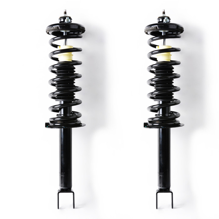2008 Honda Accord Rear Pair Complete Struts Spring Assembly