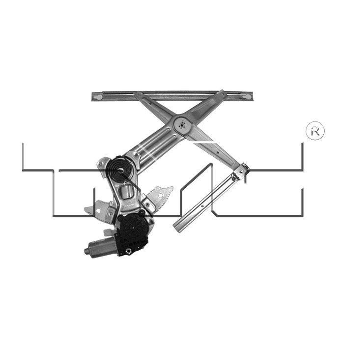 2003 Dodge Ram 2500 Power Window Motor and Regulator Assembly Front Right