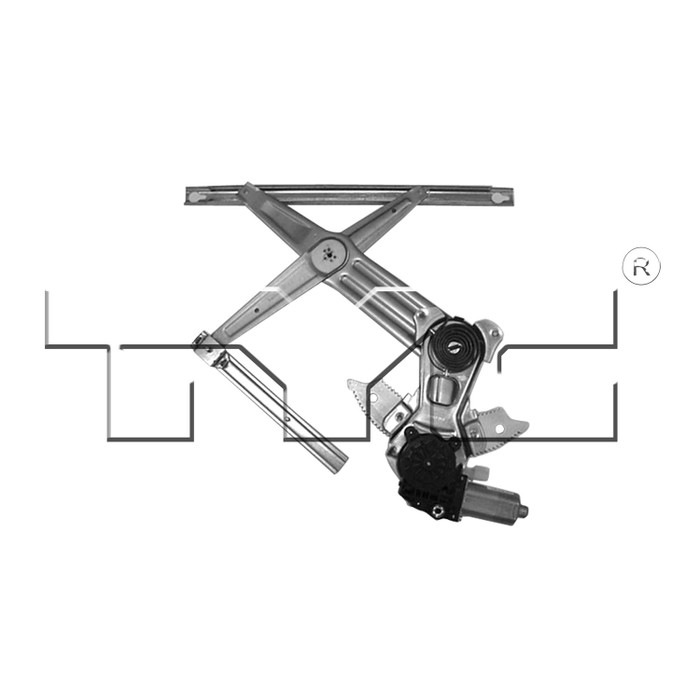 2008 Dodge Ram 4000 Power Window Motor and Regulator Assembly Front Left