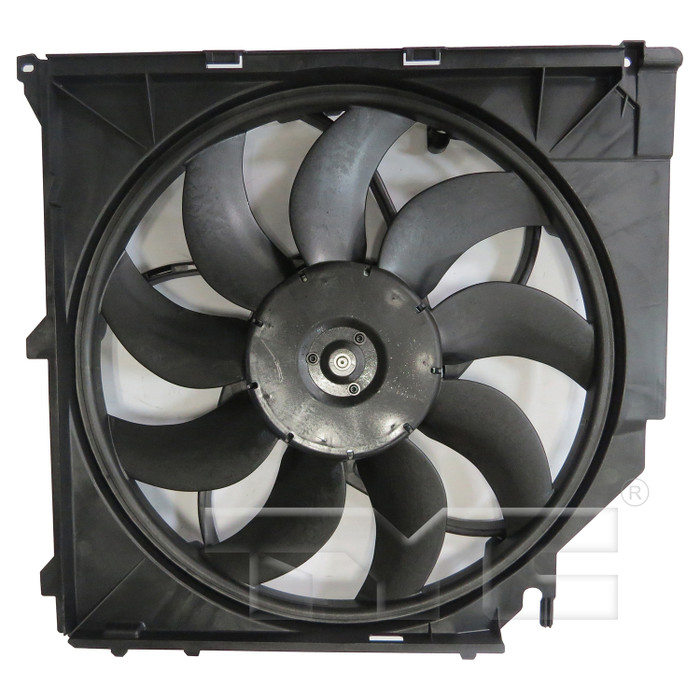 2006 BMW X3 Dual Radiator and Condenser Fan Assembly 3.0L 6 Cylinder