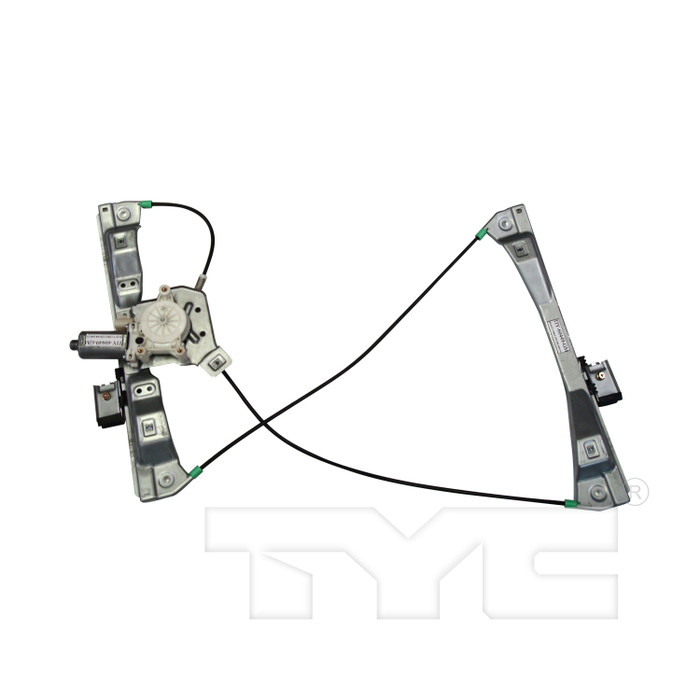 2007 Pontiac G5 Power Window Motor and Regulator Assembly Front Left