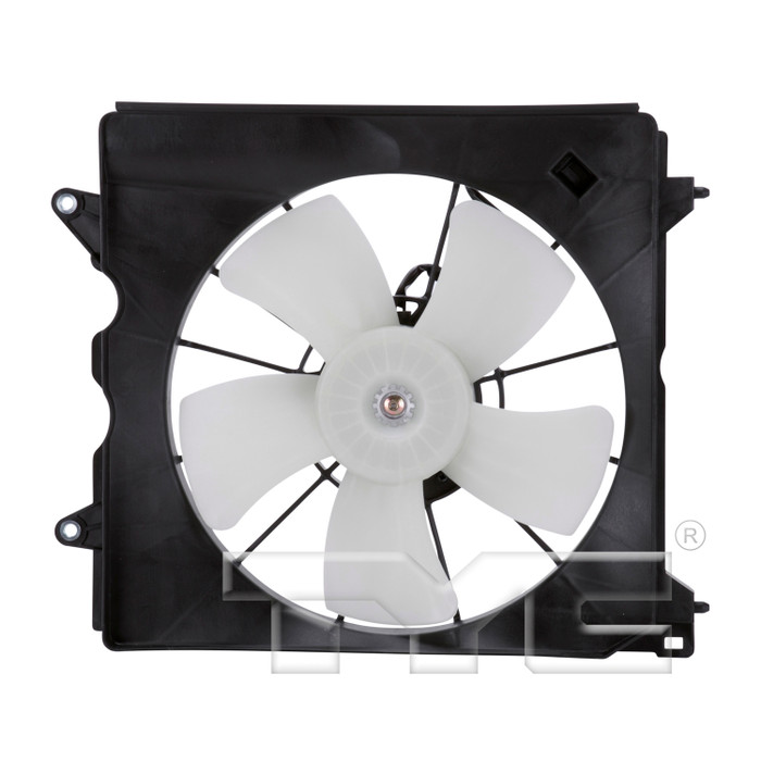 2012 Acura TSX Engine Cooling Fan Assembly 2.4L 4 Cylinder Left Driver Side