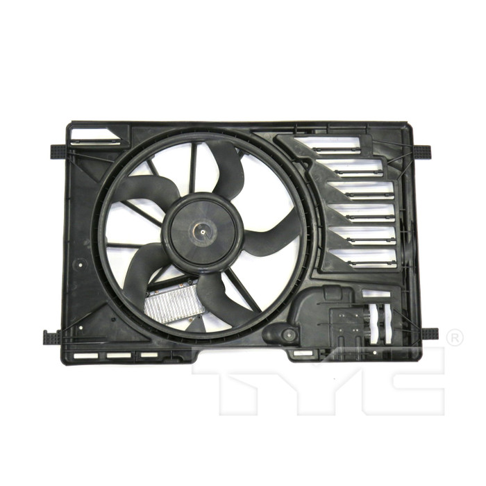 2018 Ford Focus ST Dual Radiator and Condenser Fan Assembly