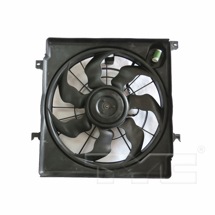 2014 Kia Optima Dual Radiator and Condenser Fan Assembly 2.0L 4 Cylinder
