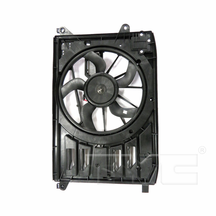 2015 Ford C-Max Dual Radiator and Condenser Fan Assembly