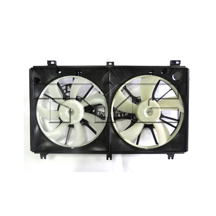 2015 Lexus IS350 Dual Radiator and Condenser Fan Assembly