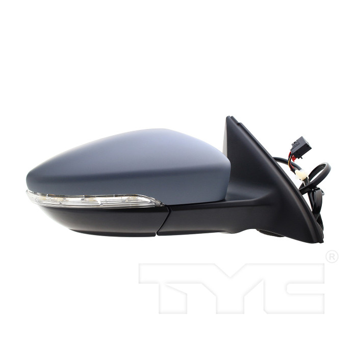 2012 Volkswagen Jetta GLI Side Door View Mirror Power Heated Signal Right Passenger Side