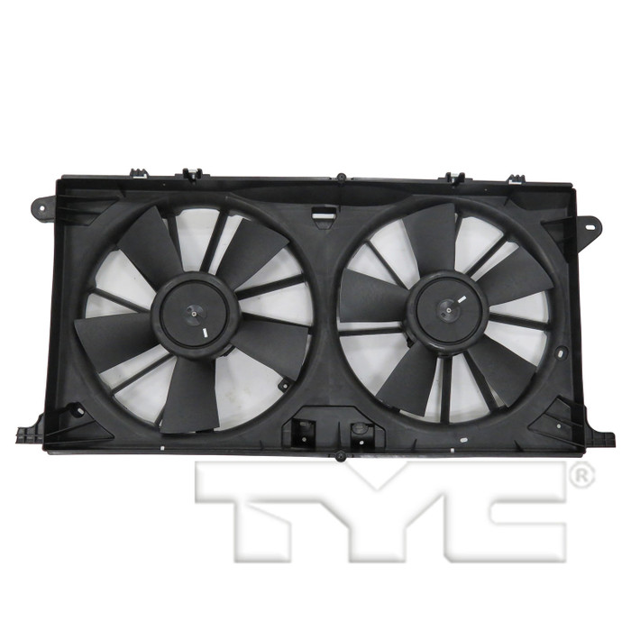 2016 Ford F-150 Dual Radiator and Condenser Fan Assembly