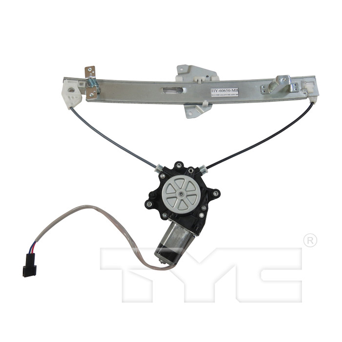 2012 Mitsubishi Galant Power Window Motor and Regulator Assembly Rear Right