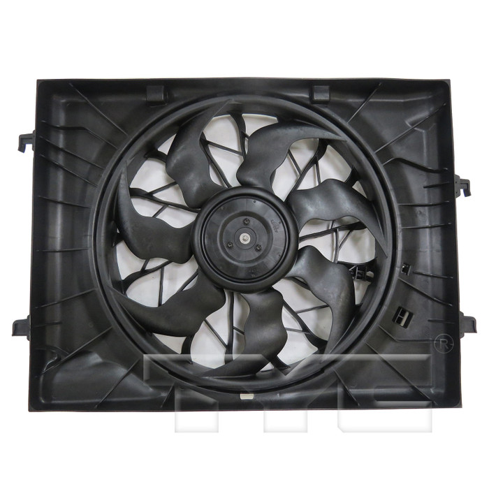 2016 Kia Optima Dual Radiator and Condenser Fan Assembly 2.4L 4 Cylinder