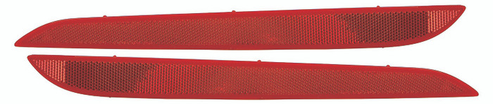 2016 Hyundai Sonata Bumper Reflector Rear Pair Set Left Driver and Passenger Right Side