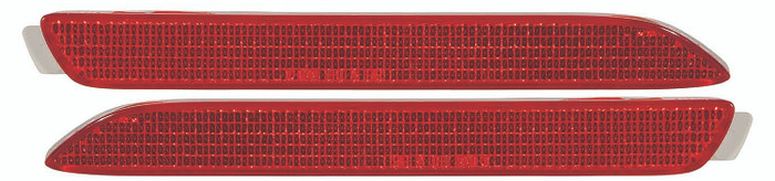 2014 Lexus IS F Reflector Assembly Rear Pair Set Left Driver and Passenger Right Side