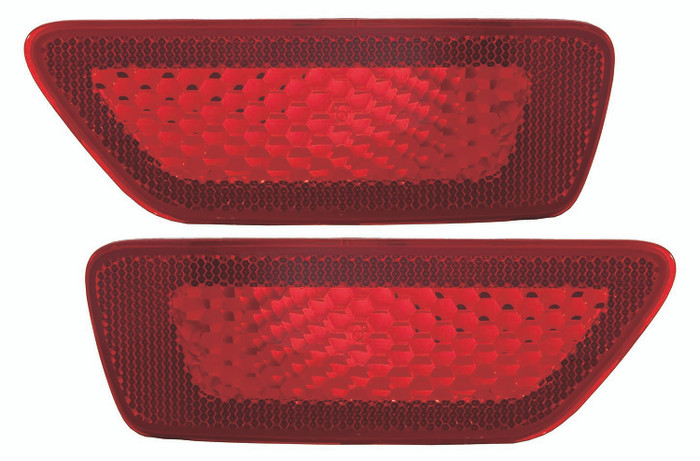2012 Dodge Journey Bumper Reflector Rear Pair Set Left Driver and Passenger Right Side