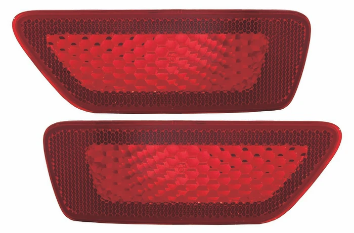 2011 Jeep Compass Bumper Reflector Rear Pair Set Left Driver and Passenger Right Side